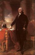 Gilbert Charles Stuart George Washington oil painting artist